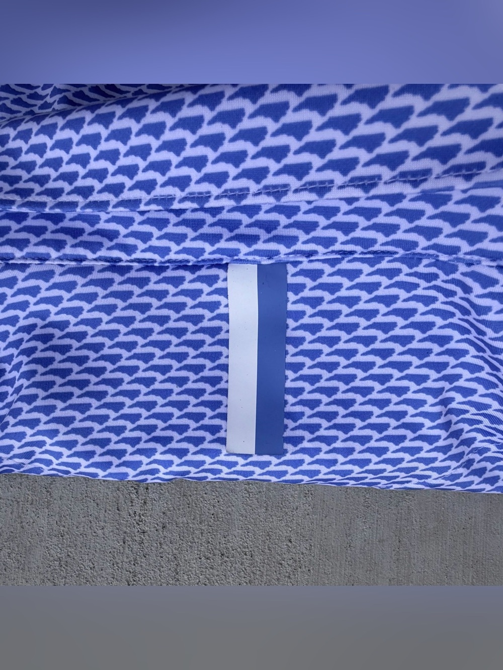 Rhoback Golf Polo Shirt XL  All Over Print Stretch - Picture 5 of 7